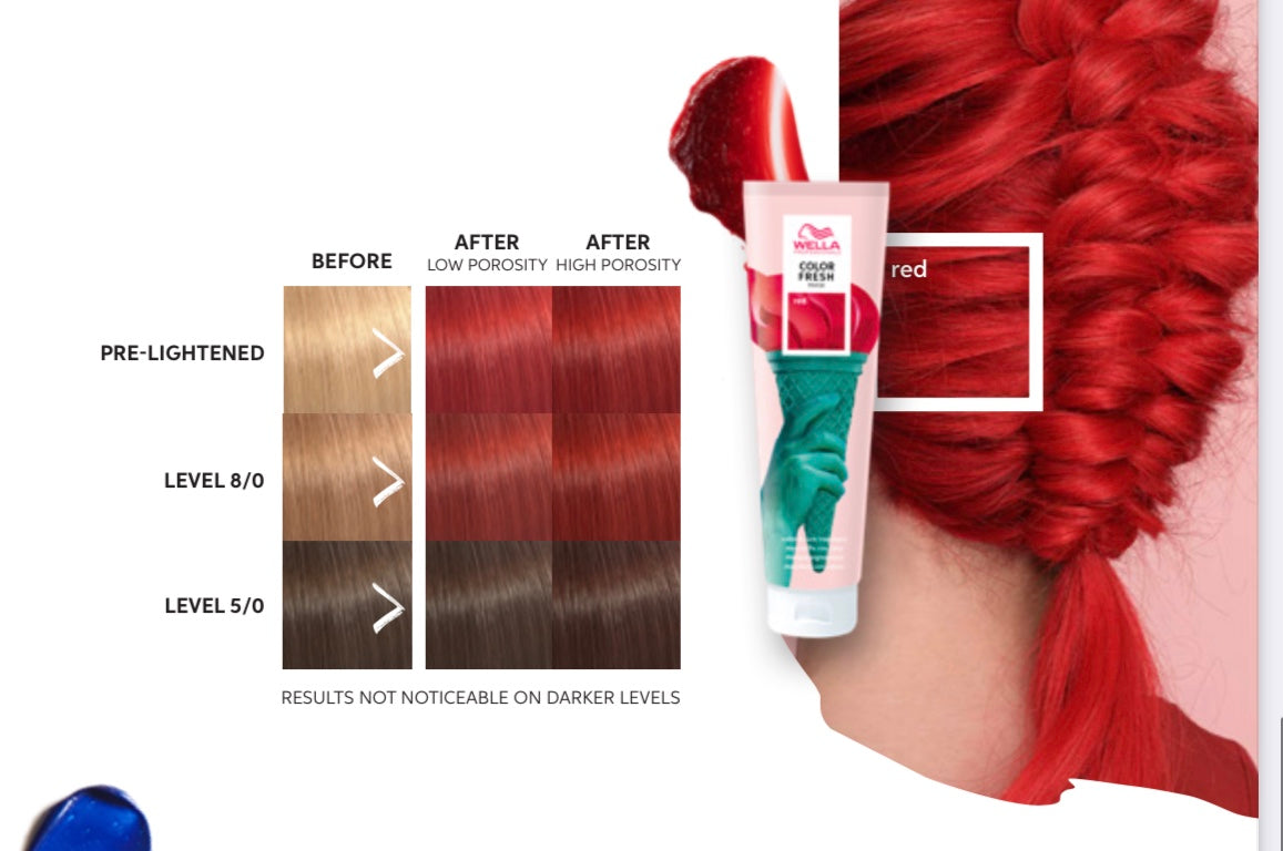 Wella Color Fresh Mask Red 150ml
