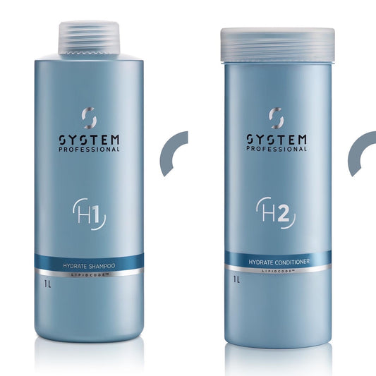 System Professional Hydrate Shampoo & Conditioner 1000ml