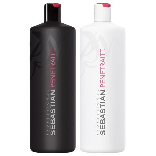 Sebastian Professional Penetraitt Shampoo & Conditioner 1000ml