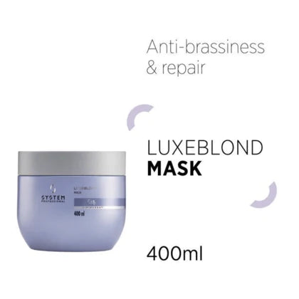 System Professional LuxeBlond Mask 400ml