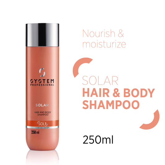 SYSTEM PROFESSIONAL Solar Hair & Body Shampoo 250ml