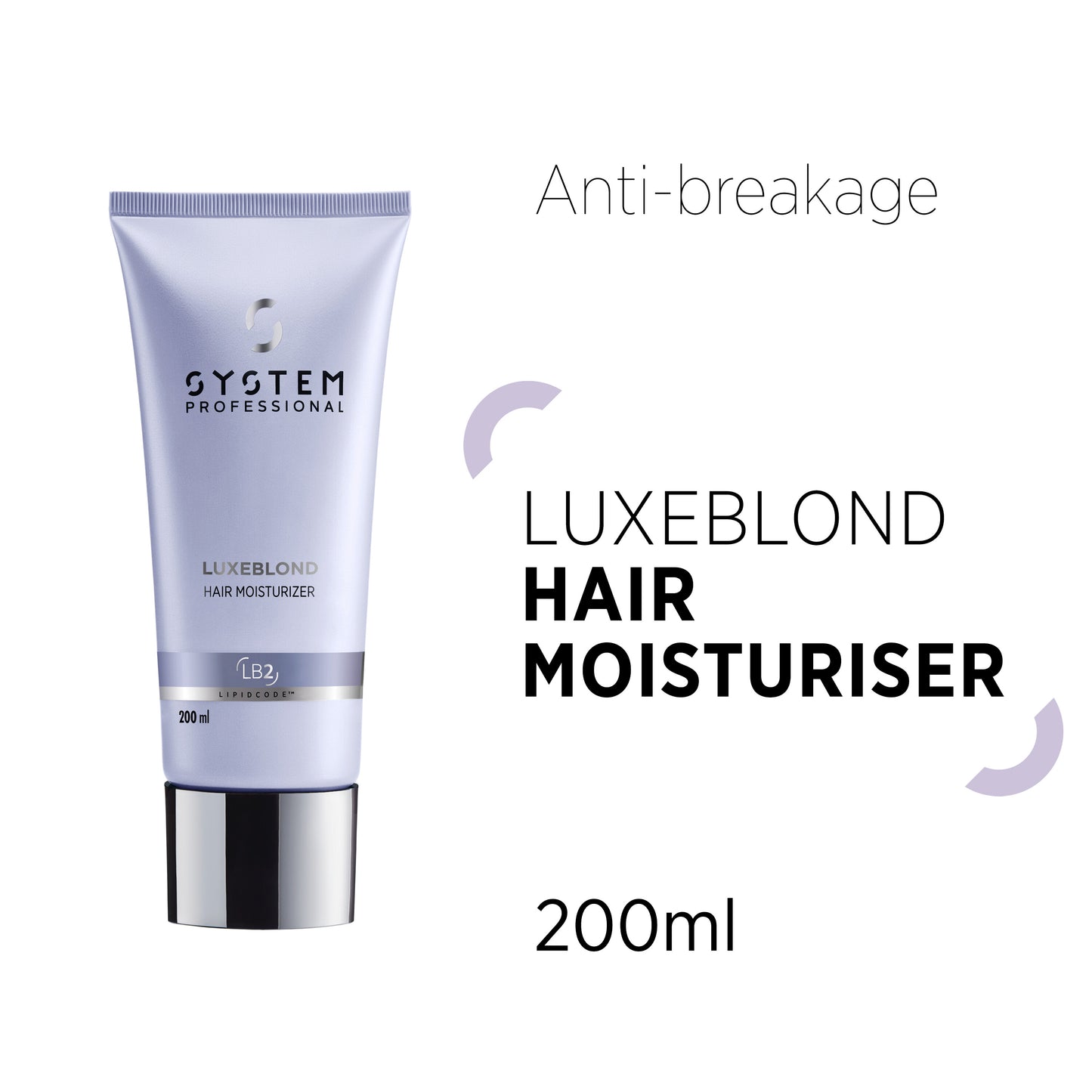 System Professional LuxeBlond Moisturiser 200ml